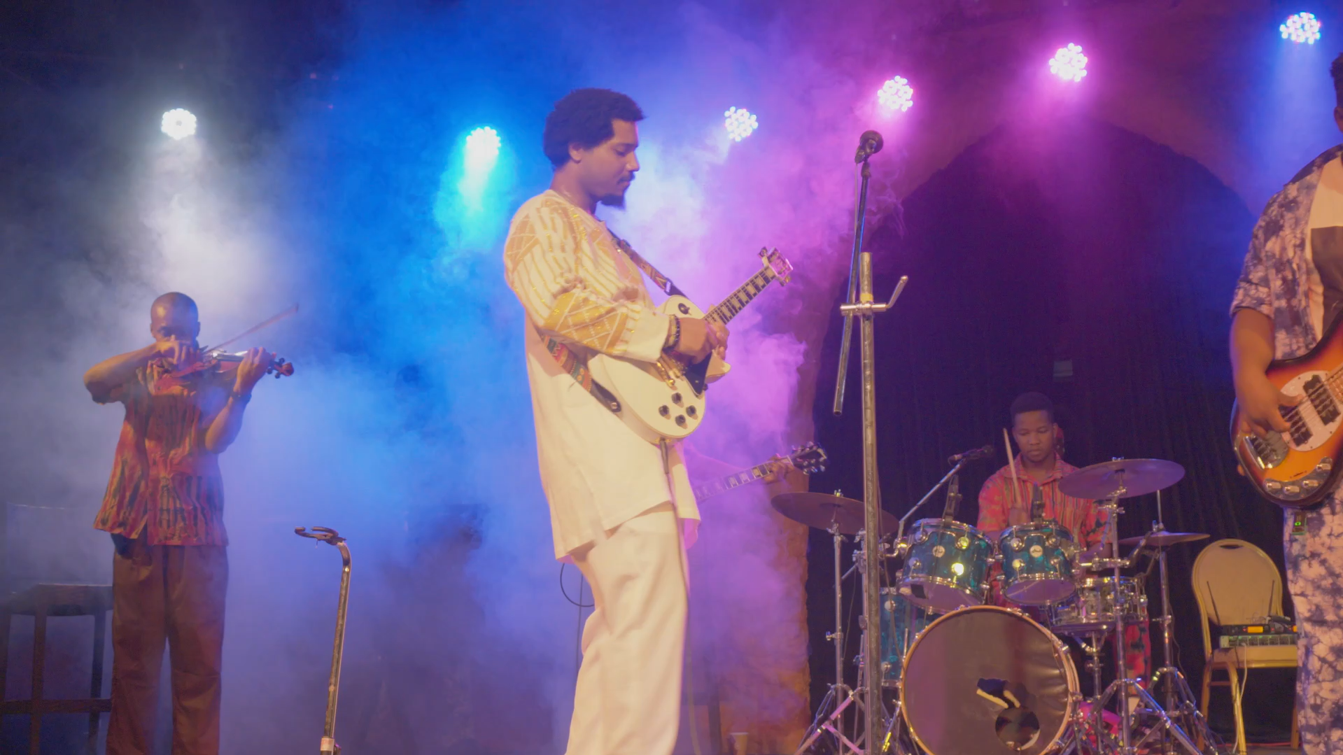 Concrete meets bricks